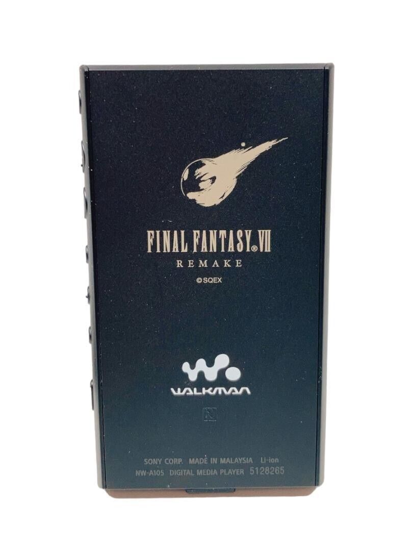 SONY Walkman NW-A105 FF7 Final Fantasy VII Remake EDITION SONY Walkman NW-A105 FF7 Final Fantasy VII Remake EDITION
