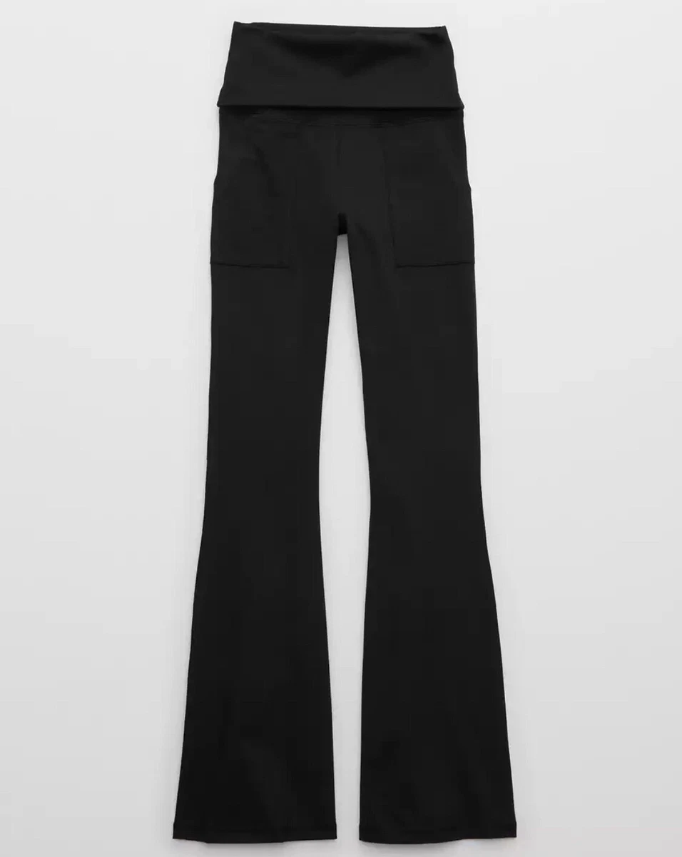 NEW Aerie OFFLINE Women's Super Flare Pants -Size Small (Short) | eBay