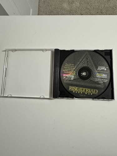 Rise of the Triad: Dark War gioco PC, 1994, CD-ROM Jewel Case ottime condizioni! - Foto 3 di 3