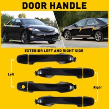 4pcs Exterior Door Handle Set For Toyota Camry 2012-2017 Front Rear Left Right