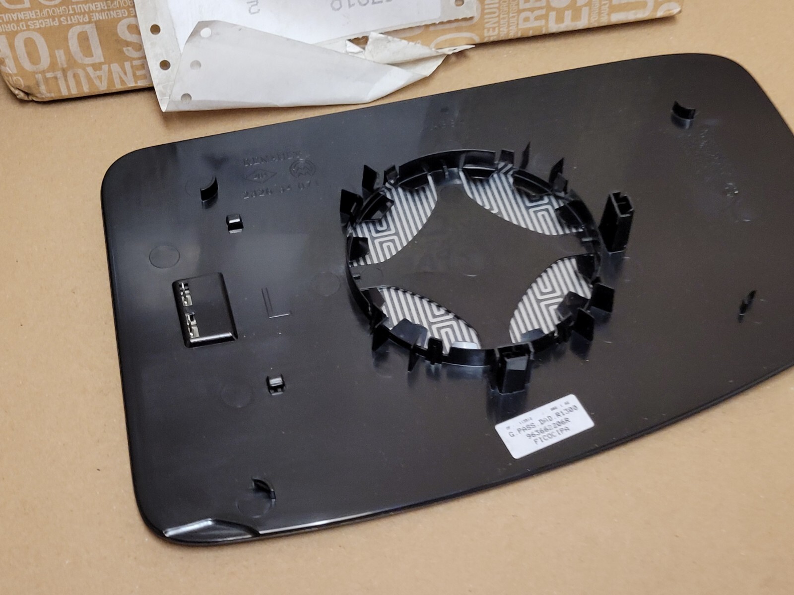 Genuine N/s Passenger Mirror Glass Vauxhall MOVANO RENAULT Master  