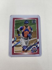 WILSON RAMOS 2021 Topps Series 1 MOTHER'S DAY PINK #127 Serial #d /50 NY METS