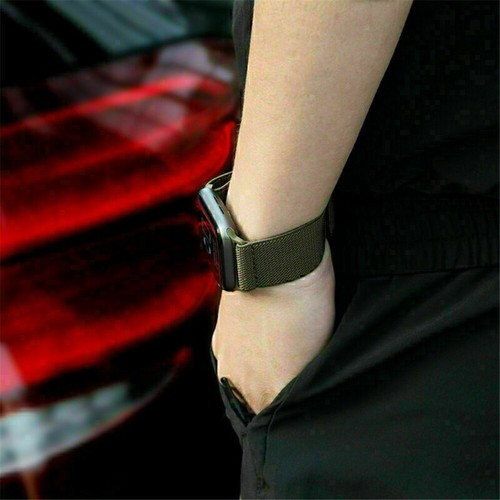 Elastyczny pasek do Apple Watch Series 9/8/Ultra2/7/6/5/SE 38-45mm 49mm nylonowy pasek - Zdjęcie 12 z 29