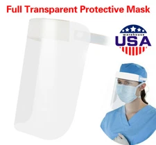 Face Shield Clear Mask Safety Protection clear shield Safety Full Face
