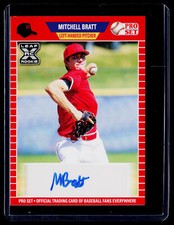 2021 Pro Set #PS-MB2 Mitchell Bratt Autographs