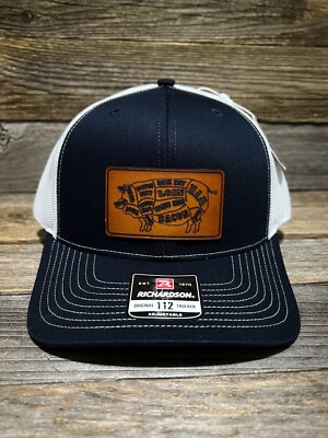 Pig Butchers Chart Richardson Leather Patch Hat