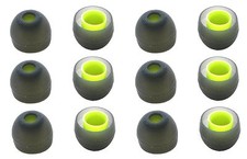 New 6 Pairs of Ear Tips for Jaybird BlueBuds X, X2 Bluetooth Headphones. Medium 