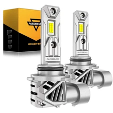 AUXBEAM 1:1 9006 LED Headlight Conversion Kit Low Beam White Super Bright 6500K