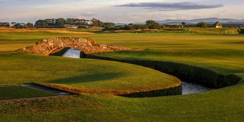 Póster - Campo de golf St. Andrews Links puente Swilcan hoyo 2 fotos, 4 tamaños - Imagen 2 de 21