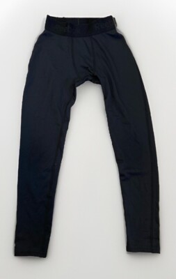 Reebok Boys Compression Leggings - Youth Medium - Black