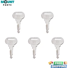 5PCS Mahindra Tractor Ignition Key 007700312D1 /506 fits 20 and 60 series