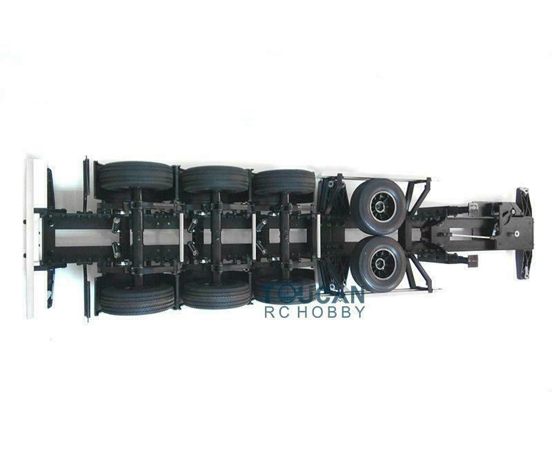 1/14 Bilancia TOUCAN RC Hobby 40ft K Contenore di Plastica Scatola Smontato Non Verniciato Telaio In Metallo per FAI DA TE RC Rimorchio Modello di Camion  26