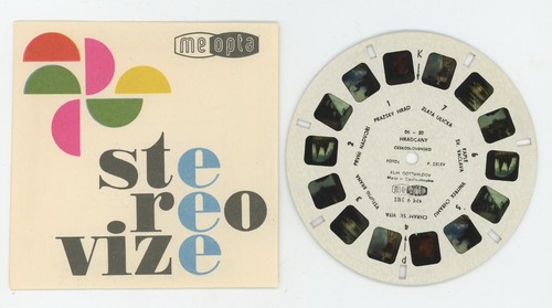 Hradcany Prague Tchécoslovaquie 1960's Meopta View-Master Bobine Exc. État - Photo 2 sur 2