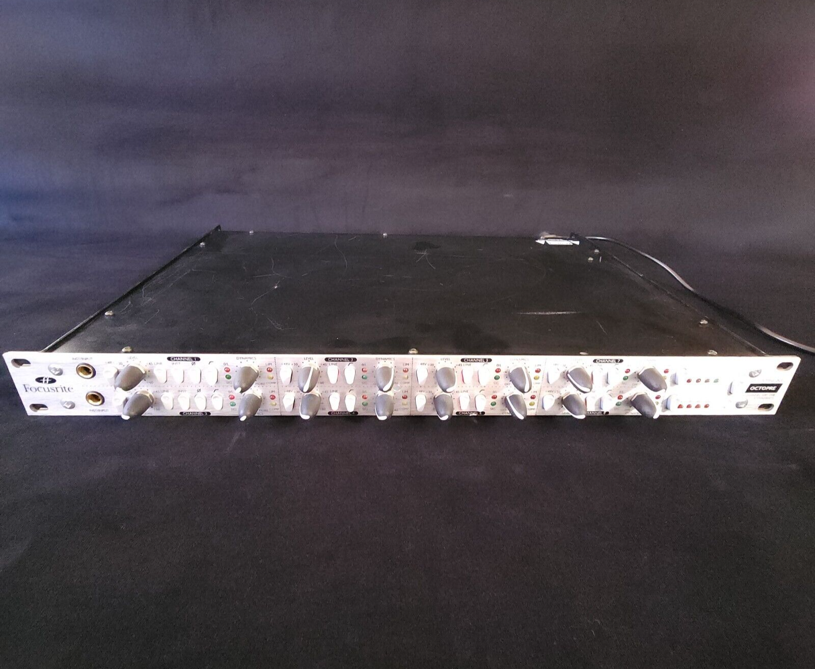 Audio Focusrite OctoPre Platinum Dynamic 8-Channel Mic Preamp Dynamics Pre Amp