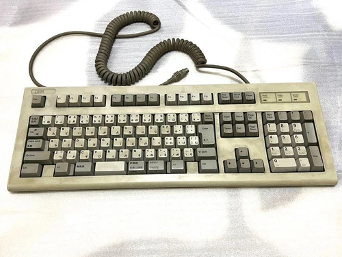 IBM Japanese Keyboard Model 5576 A01 79F0167 PS2 Keyboard Made in Japan Untested