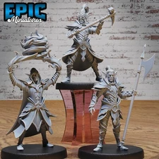 Dark Elf Classes D&D Dungeons and Dragons Miniatures - Epic Miniatures 28mm