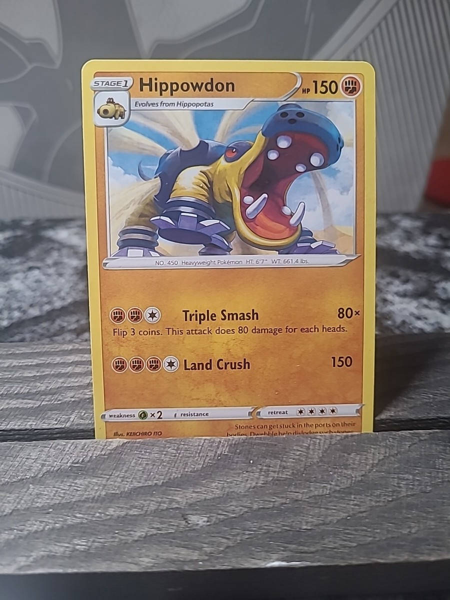 Pokémon TCG Hippowdon Darkness Ablaze 094/189 Regular Rare