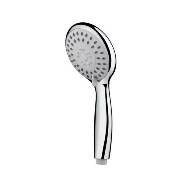 Croydex Chrome & White Contour Midi Two Function Shower Handset