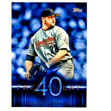 Roger Clemens 2015 Topps Free Agent 40 Insert #14 MLB Houston Astros