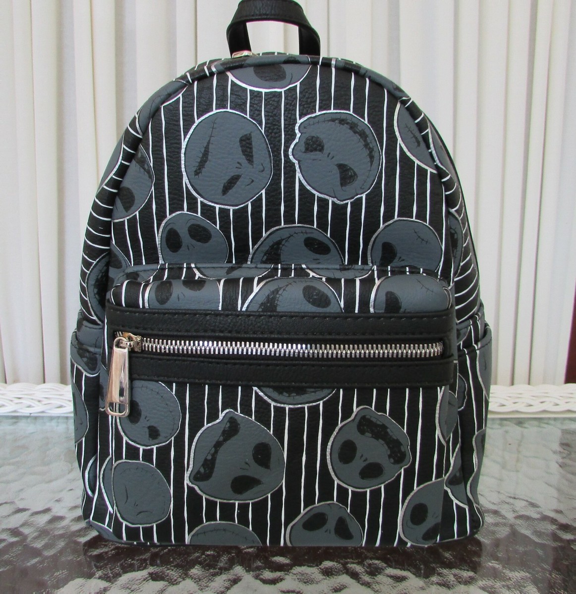 EUC Genuine Disney Parks Jack Skellington Mini Backpack EUC Loungefly The Nightmare Before Christmas Headless Jack  main image 2