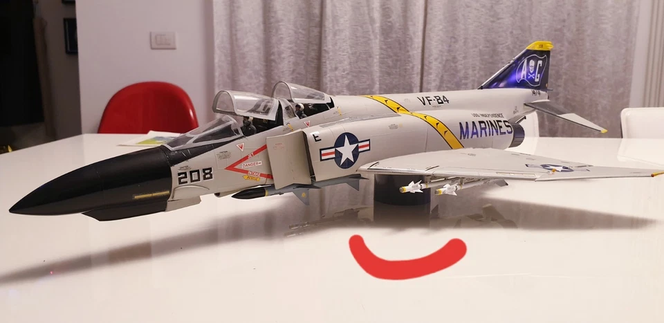 1:32 Phantom 4, Tamiya, Jelly Rogers USS Indipendence, restaurato. - Immagine 4 di 4