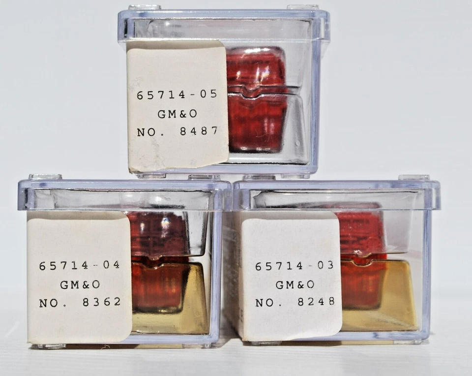 GM&O. N Scale. 3 x 40' Box Cars, SSD, R/walk. Micro Trains Trucks. InterMountain - Image 3 of 3