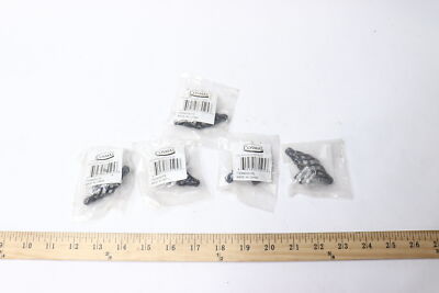(5-Pk) Cosmas Premium Quality Birdcage Cabinet Knob Steel Flat Black 9991FB