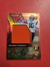 ANTHONY SCHWARTZ  2021 PANINI  GOLD STANDARD RC  AUTO 71/149 #RJJ-AS BROWNS