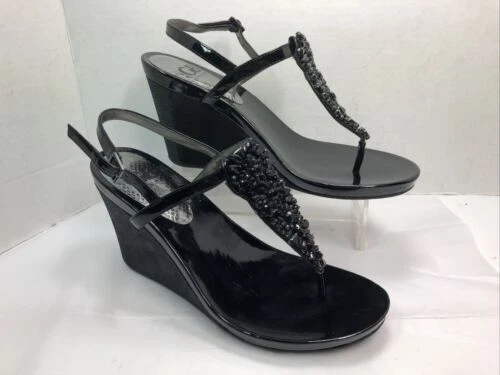 Sandalias para mujer GB de cuero patentado