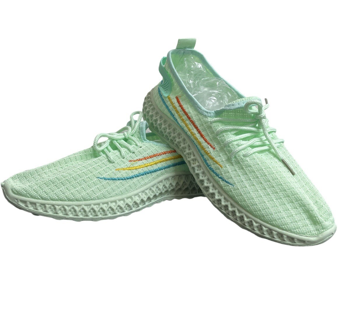 Green Athletic Running Woman Fashion Shoes Casual Walking Sp