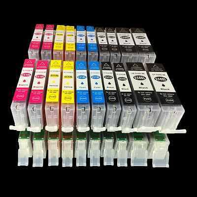 20x Patronen für Canon PIXMA IP7250 IP8750 MG-7150 7550 MG5650 MG5655 MG6650