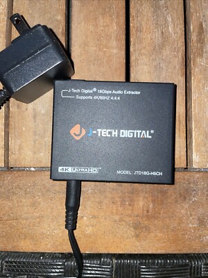 J-TECH Digital Super Mini 4K Ultra HD 1x2 HDMI Splitter