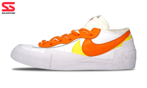 nike blazer sacai orange
