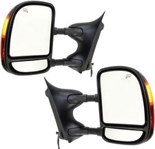 (2) Mirror for 1999-2002 Ford F-250 Super Duty Lariat 