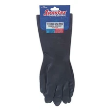 (12)-Spontex Technic 450 Professional Gr Extra Large Neoprene Rubber Glove 33556