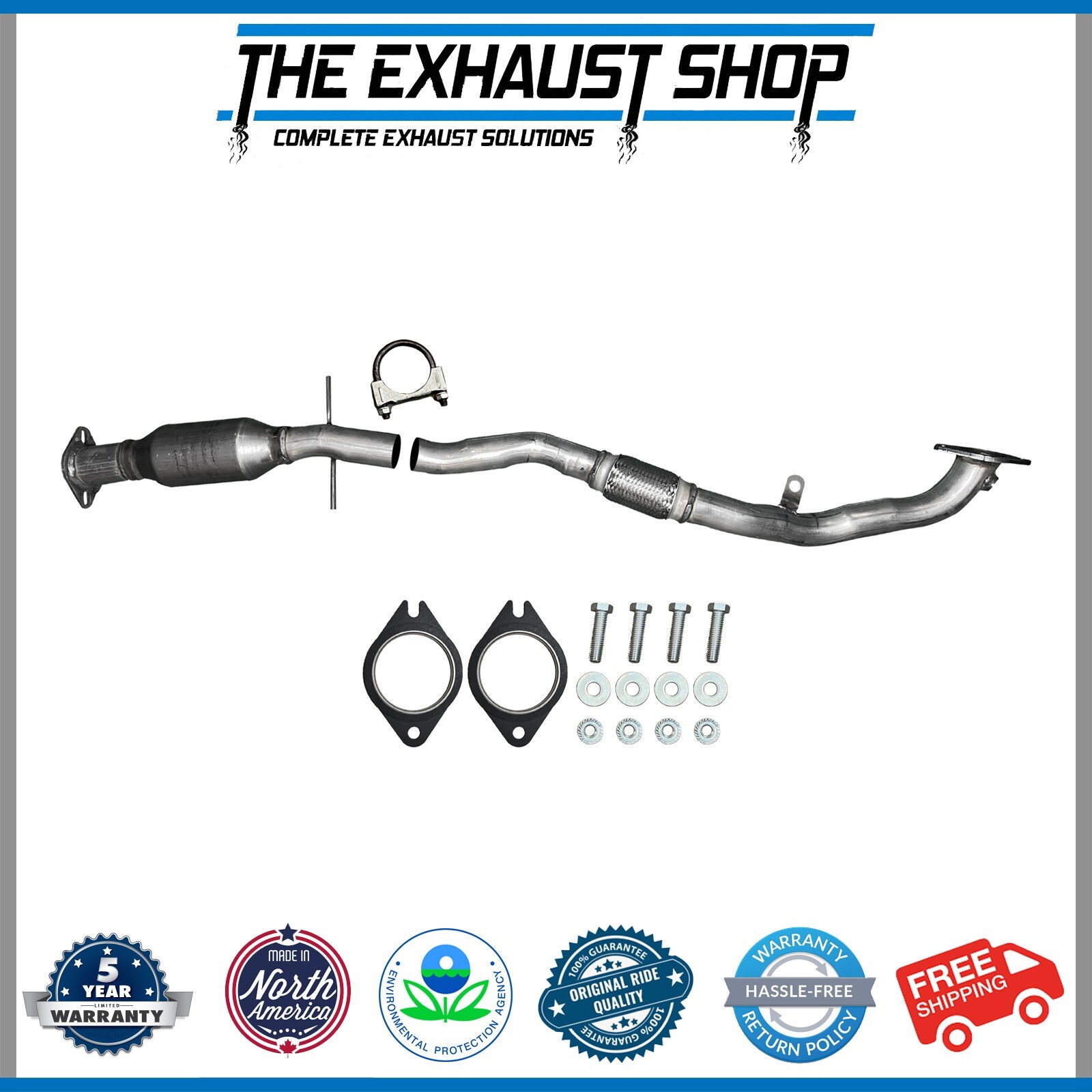 FITS:2013-2015 Chevrolet Malibu/2016 Malibu Limited REAR Catalytic 2.5L NEW