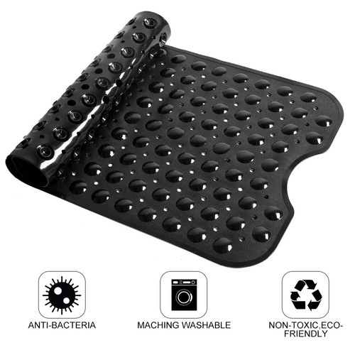 EXTRA LARGE NONSLIP BATH MAT BATHTUB BATHROOM SHOWER MAT RUBBER STRONG