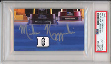 Mike Krzyzewski Duke Basketball SIGNED HOF Signature PSA DNA COA Autograph NCAA