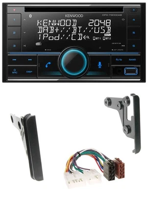 Kenwood CD 2DIN DAB USB MP3 Bluetooth Autoradio für Toyota Highlander Matrix RAV - Bild 1 von 4