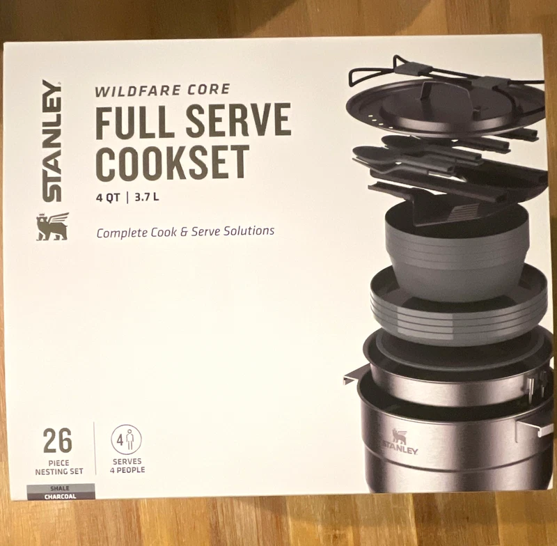 Stanley Wildfare Core 26-Piece Nesting Camping Cookset