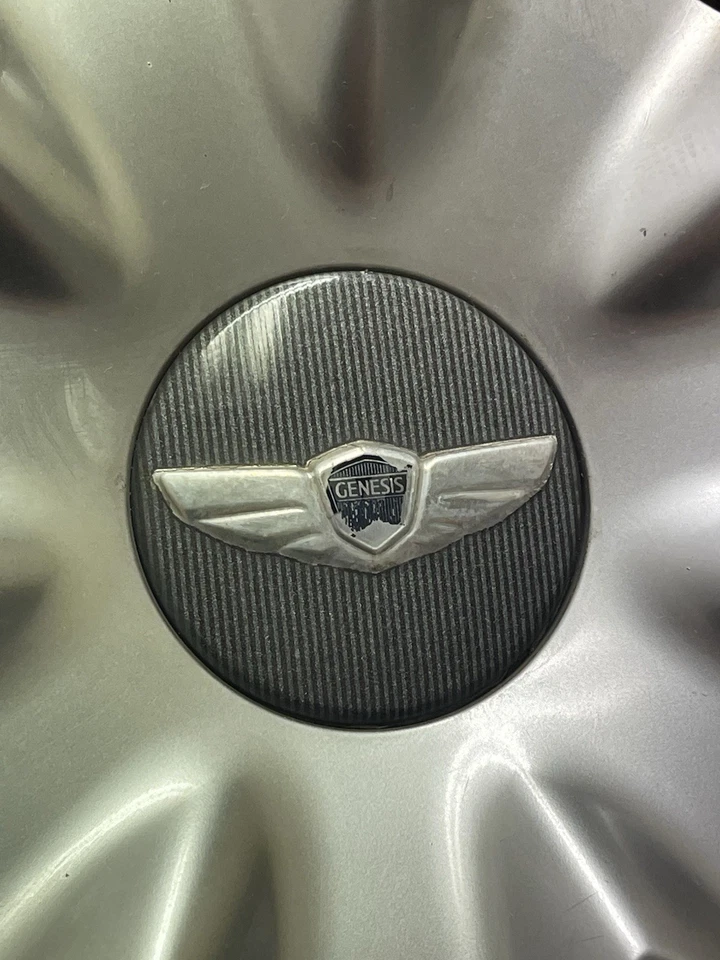 Tapa central de rueda Hyundai Genesis 2009-2014 52960-3M250 sin cable Foto 3 de 4