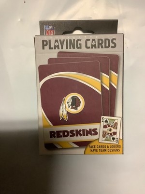 Washington Redskins Playing Cards Standard Deck NFL Official Merch FREE SHIPPING