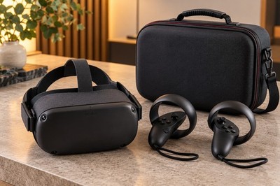 Oculus Quest 1   64 GB VR-Brille inkl. Controller & Transportbox