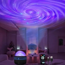 LED Galaxy Projector Starry Night Light Planetarium