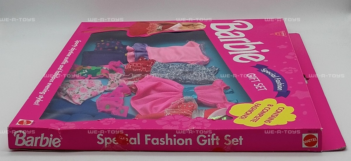 Barbie Special Fashion Gift Set 8 Complete Fashions Sporty