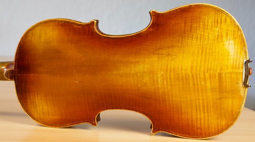 old VIOLA BRATSCHE violin Geige cello fiddle labeled Rocca Enrico Nr. 445