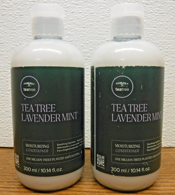 2 bottles Paul Mitchell Tea Tree Lavender Mint Moisturizing Conditioner 10.14 oz