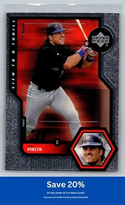 Mike Piazza 1999 Upper Deck #V17 View to a Thrill New York Mets K7