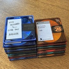 SONY Lot 18 Pre-Recorded Sony MiniDisc 74min Recordable Mini Discs