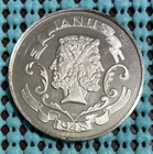 1971 Krewe of JANUS / The Age of Aquarius  .999 FINE SILVER Mardi Gras Doubloon